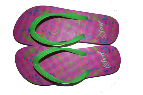 pe flip flops
