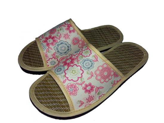 room bamboo slippers