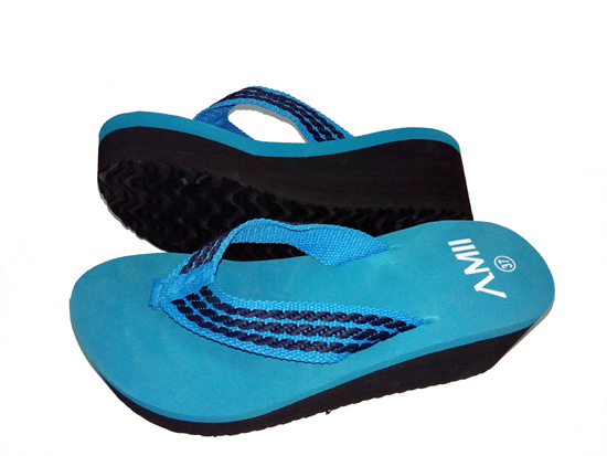 lady high heel  flip flops